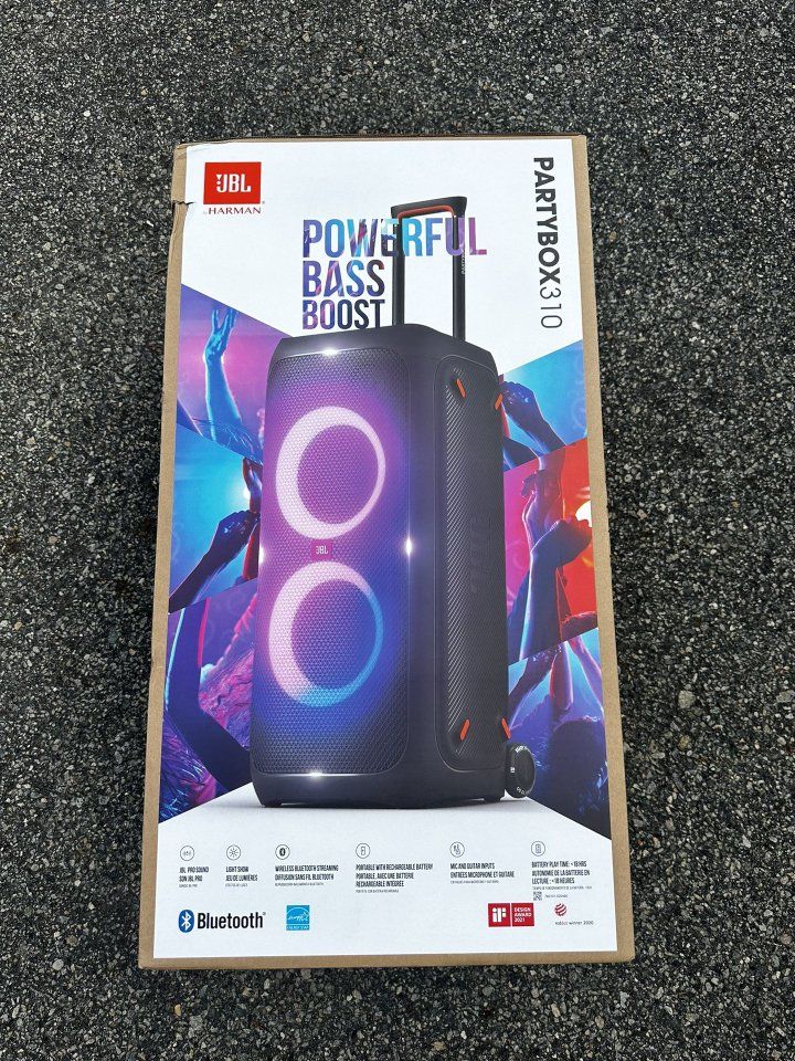 JBL PartyBox 310 Bluetooth Portable Speaker