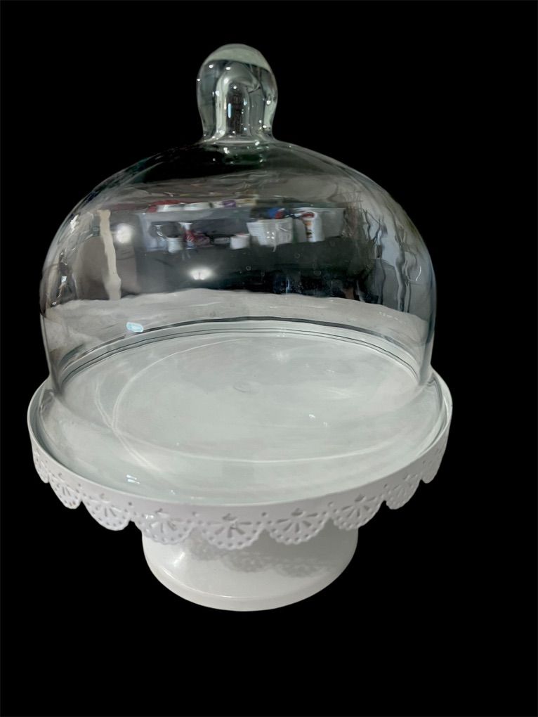Glass Covered Display Bowl