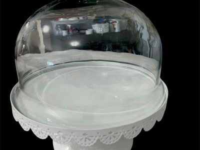 Glass Covered Display Bowl