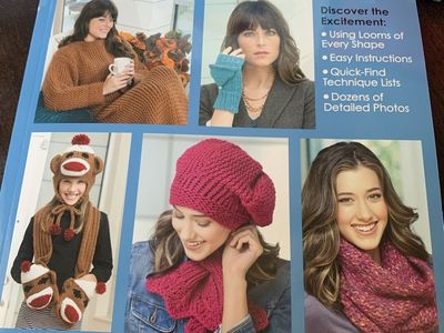 Big Book of Loom Knitting by Kathy Norris - Learn to Loom Knit! 18 Gifts, Easy Instructions