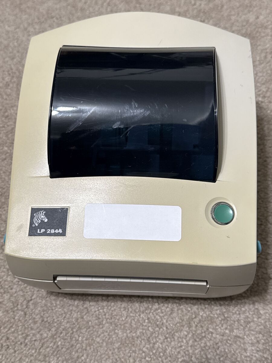 Used Zebra LP2844 Thermal Shipping Label Printer Grade-C