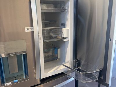 New scratch and dent GE Profile 27.9 cu. ft. 4-Door French Door Refrigerator