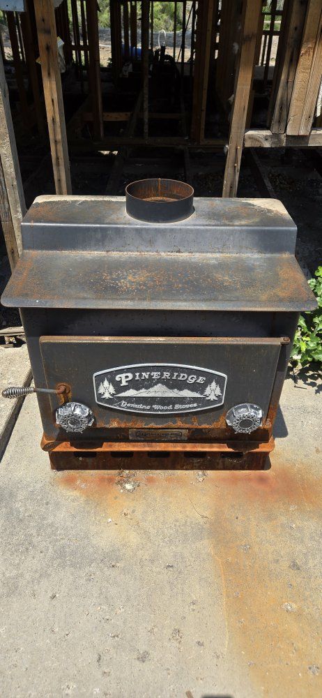 wood burning stove