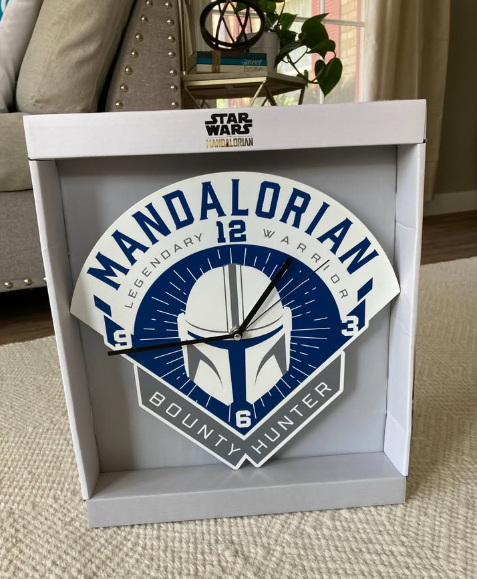 Mandalorian Clock