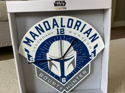 Mandalorian Clock