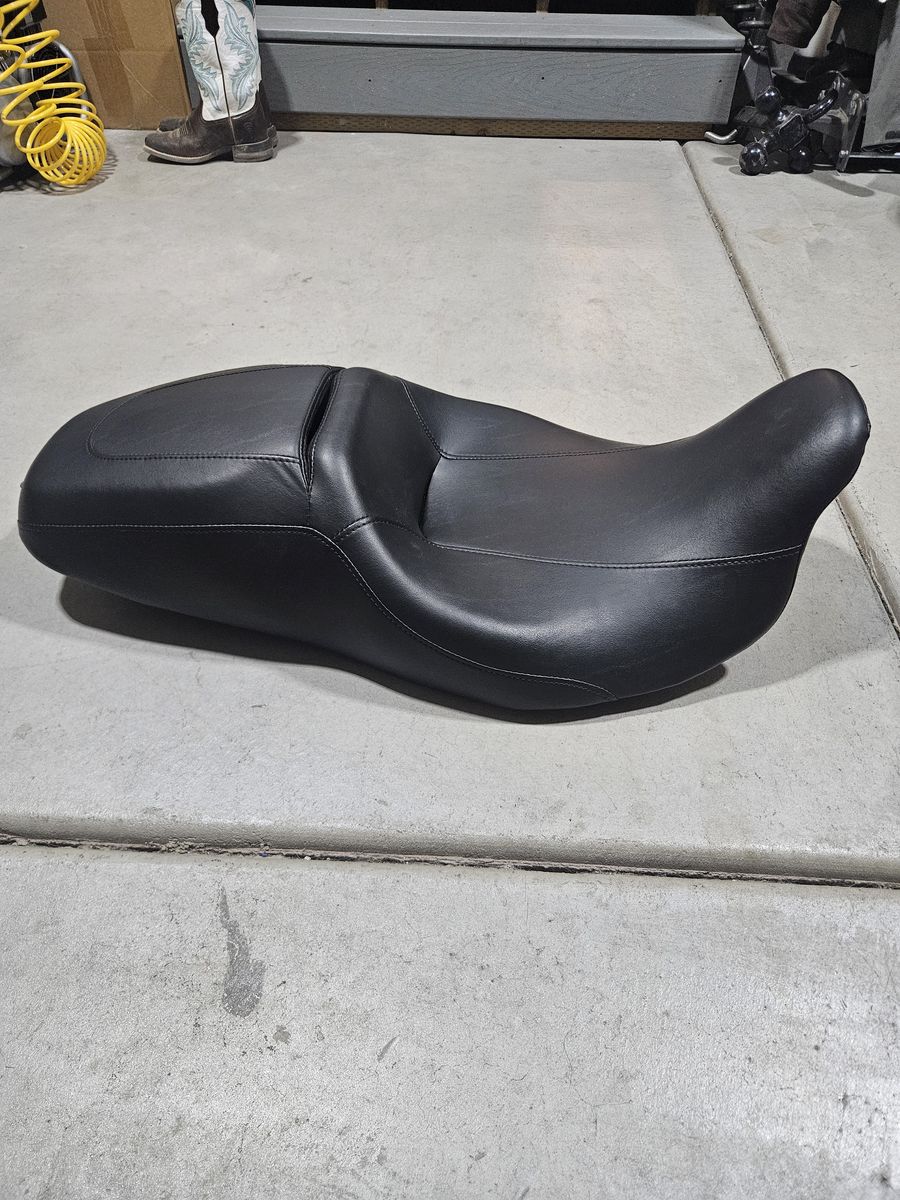 Stock harley touring seat