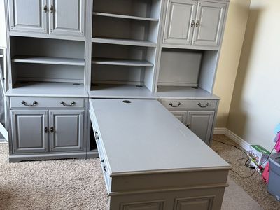 Office Desk & Filing Cabnet