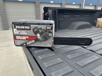 Black Max 38cc 2-Cycle Engine 18-inch Gas Chainsaw