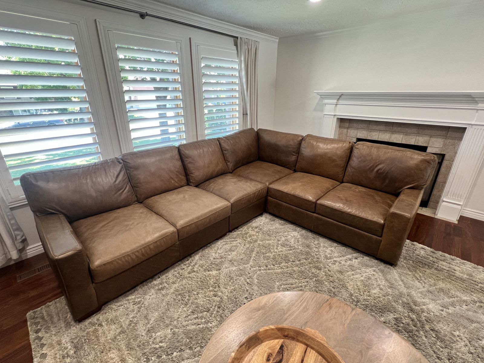 Leather Couch from RC Willey