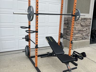 Complete Olympic Home Gym (Delivery Available)