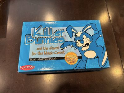Killer Bunnies and the Quest for the Magic Carrot Blue Starter Deck