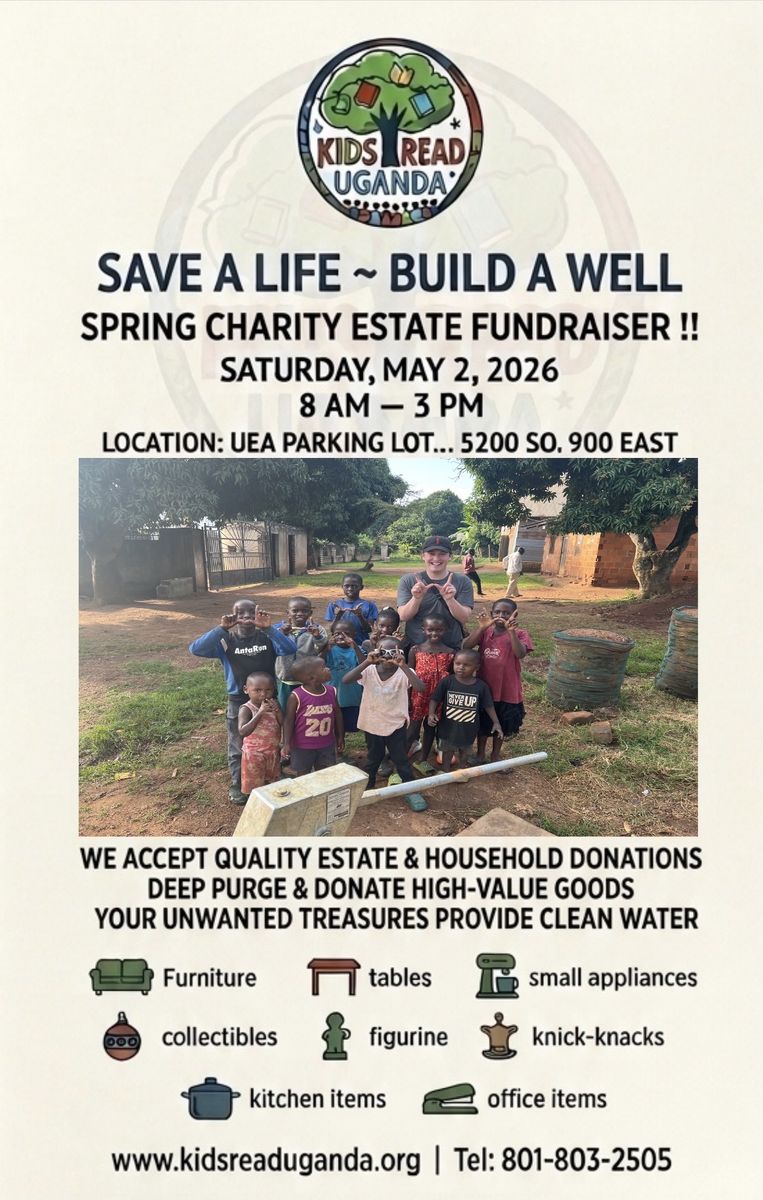 20 Family Charity Sale: Help Build Wells in Uganda