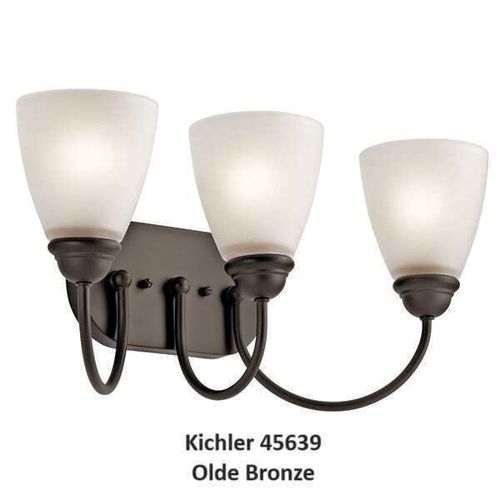 Kichler Jolie Vanity Light Olde Bronze - Open Box