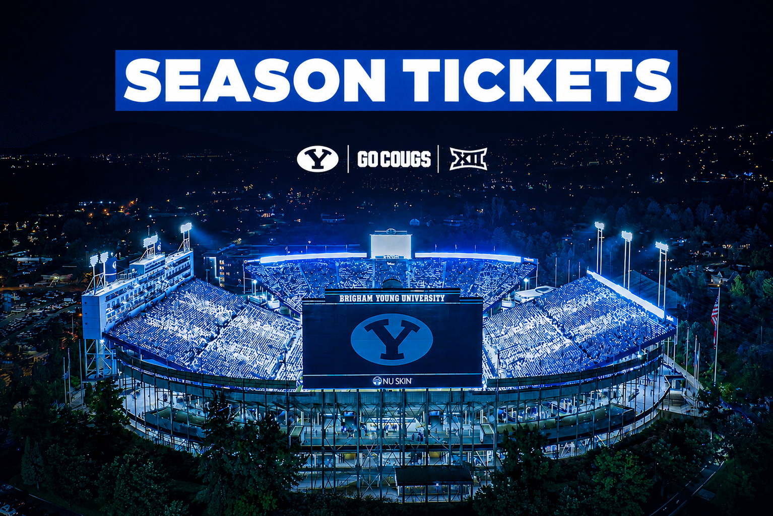 BYU Football - Single Game Tickets Available