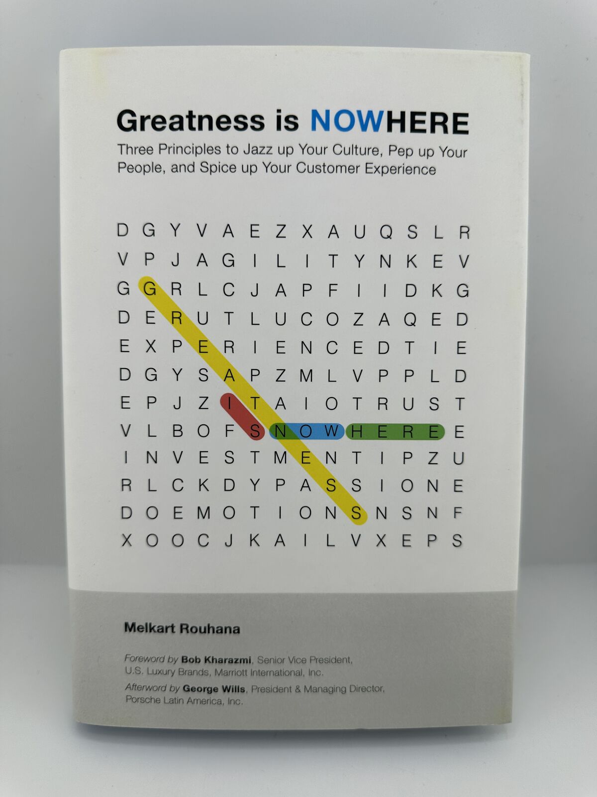 Greatness Is NOWHERE HC 2021 Melkart Rouhana Leadership Culture