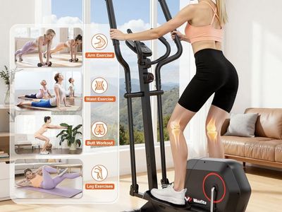 Winfit Elliptical Trainer Home Gym Workout Machine for Full Body Exercise