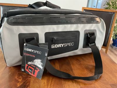 Never used Dryspec soft motorcycle storage bag.