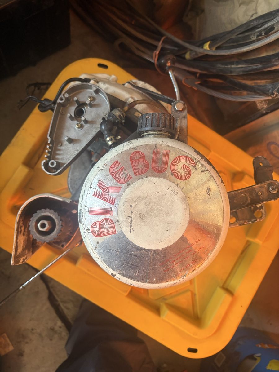 Vintage Aquabug Bike Motor Engine Attachment