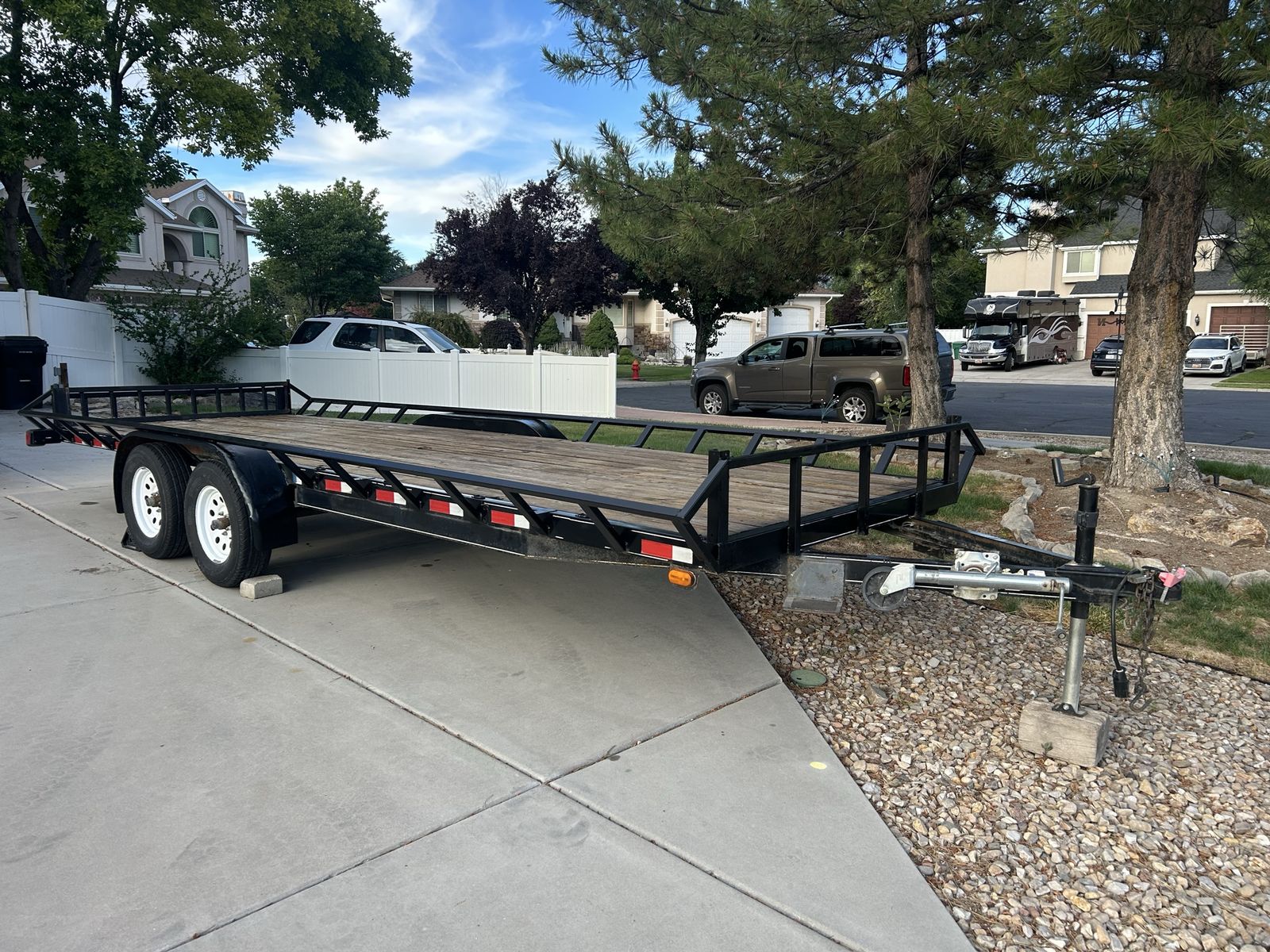 2011 22 ft Big Bubba Utility Trailer - Tandem Axle, Wood Deck