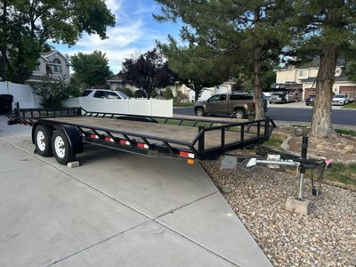 2011 22 ft Big Bubba Utility Trailer - Tandem Axle, Wood Deck