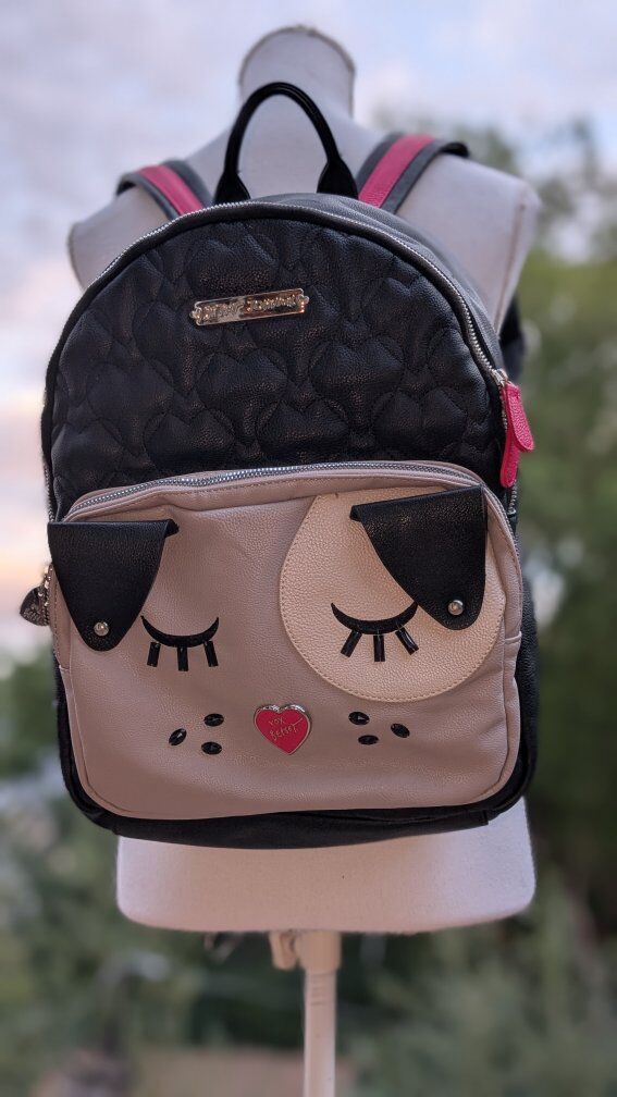 Betsey Johnson Collectable "Puppy" Backpack NWOT