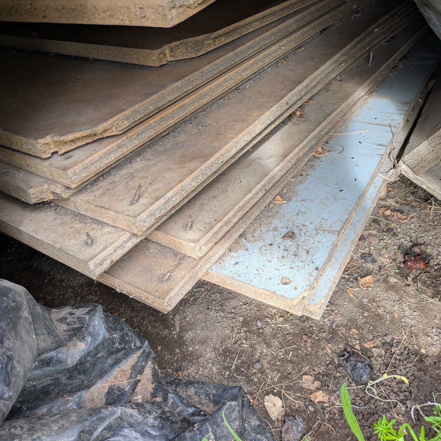 used high density particle board structural type