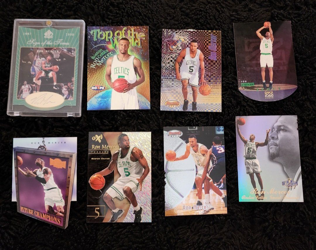 Ron Mercer card lot. RC/Auto