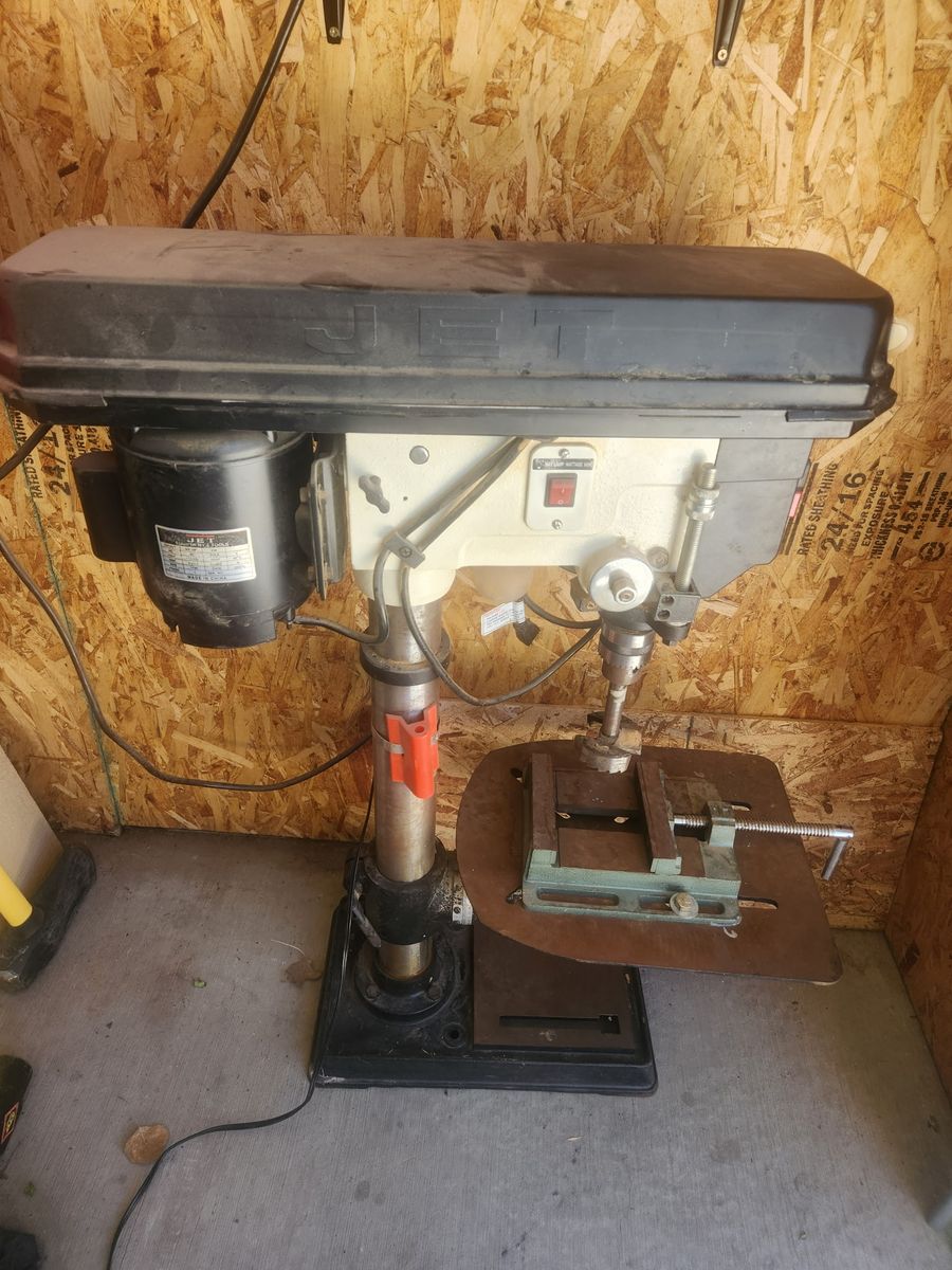 JET 1/2 HP Tabletop Drill Press