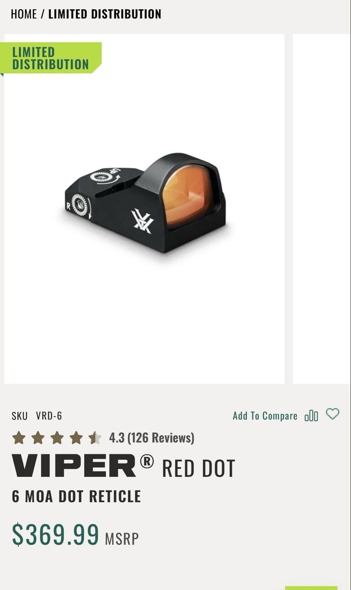 Vortex Viper Red Dot