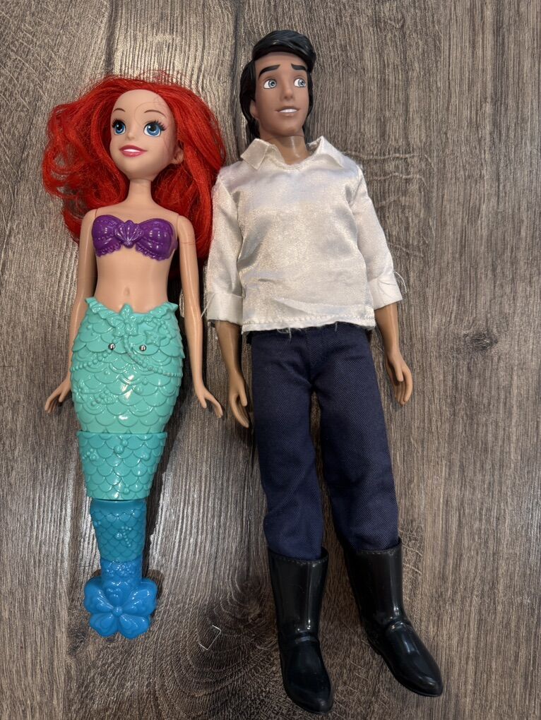 Eric & Ariel Dolls