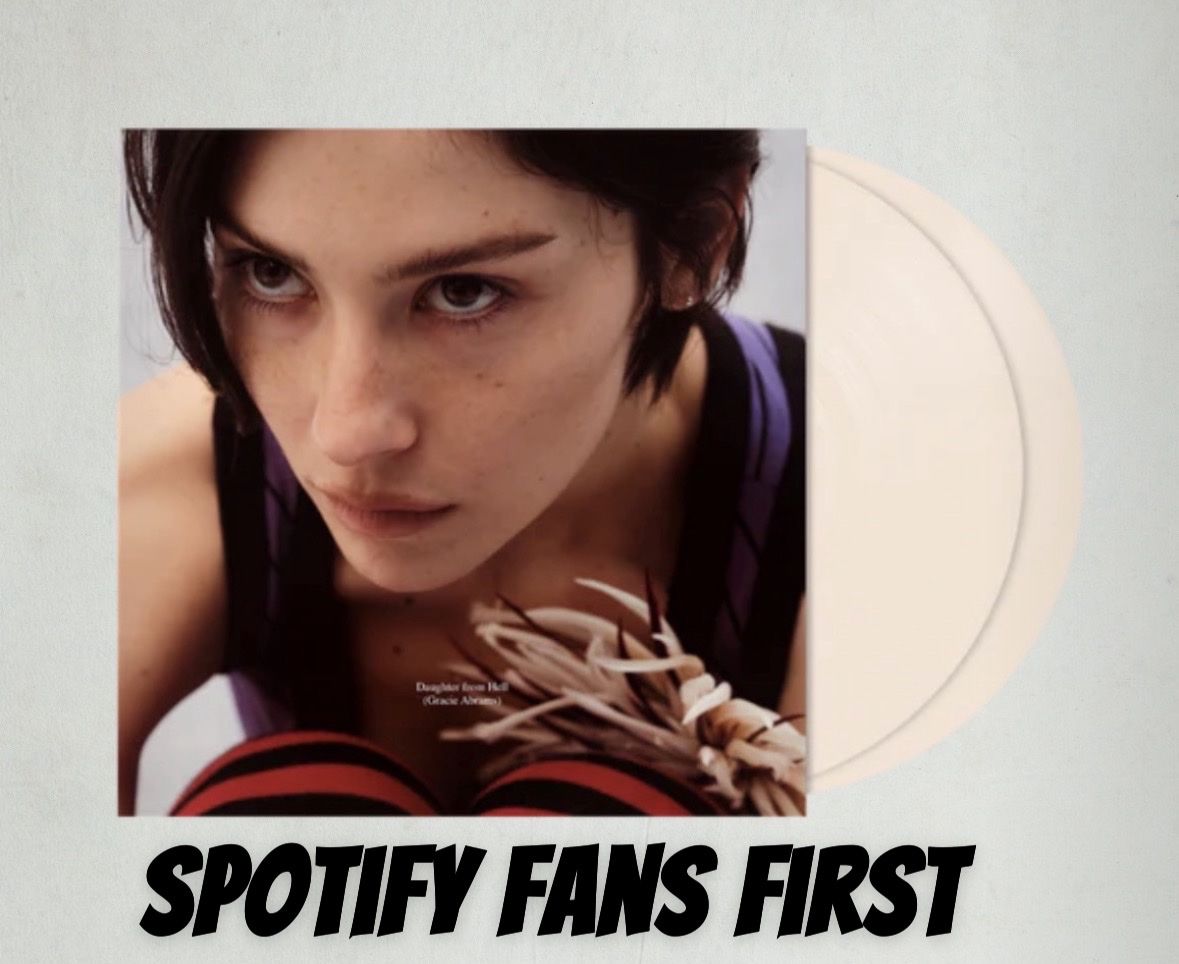 Gracie Abrams Daughter From Hell Spotify Fans First Exclusive Bone Colored Vinyl 2LP Record-SEALED