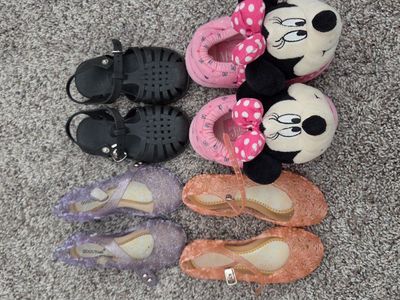 Toddler girl size 5/6 shoe bundle - 4 pair