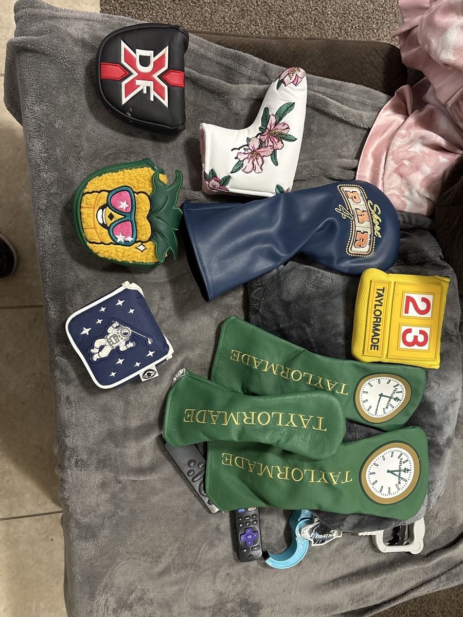 Assorted headcovers