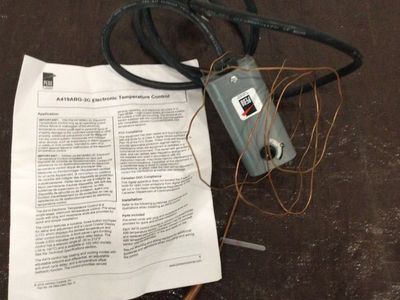Electronic temperature control