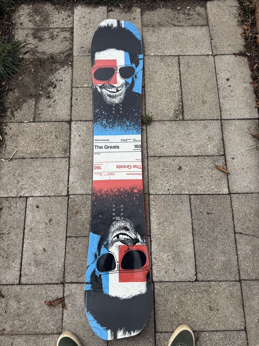 Yes Snowboard 160cm Wide Asymmetrical The Greats