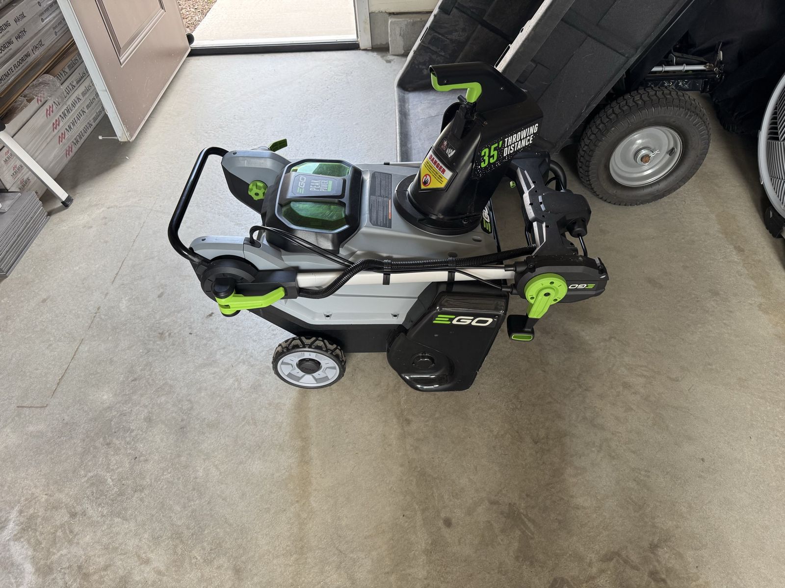 EGO Power+ SNT2102 Peak Power 21-inch 56V Cordless Snow Blower
