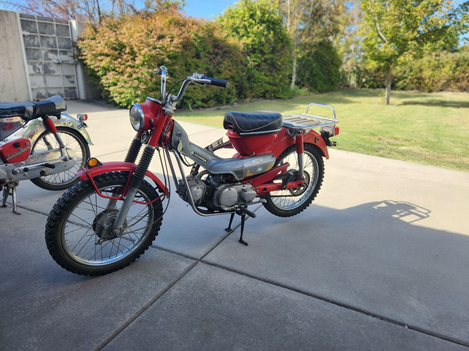 1969 Vintage Honda Trail 90 Motor Cycle
