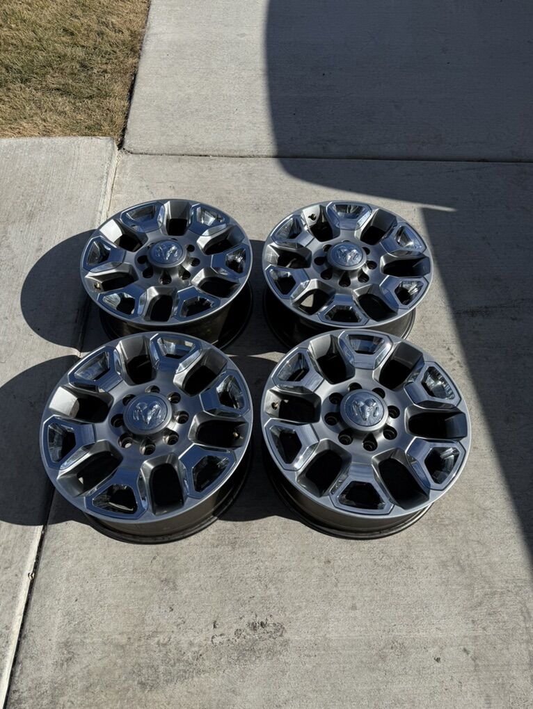 Dodge Ram 3500 Limited Rims 20” with sensors