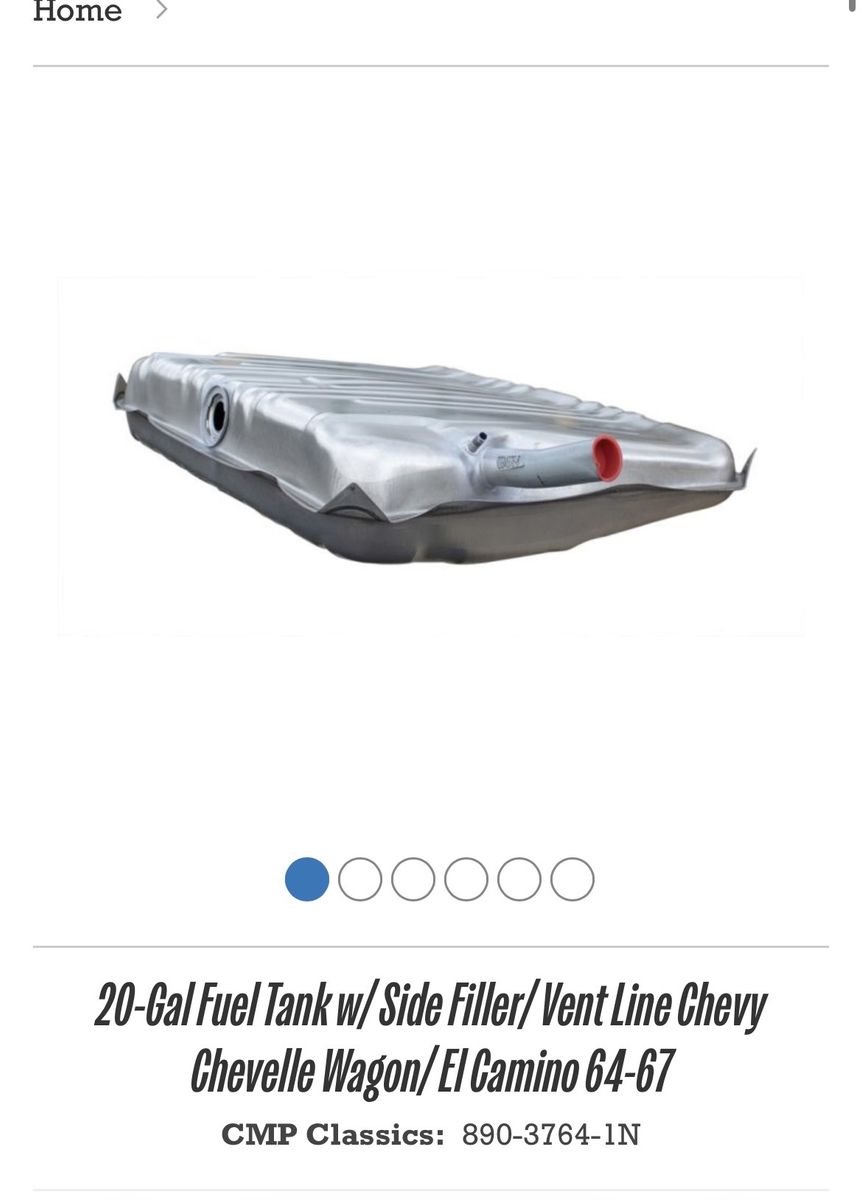 64-67 chevelle wagon/ elcamino gas tank $130 or best offer or trade 
