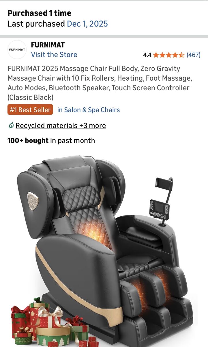 Furimat massage chair