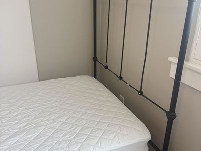 Vintage Metal Bed + Twin XL Mattress