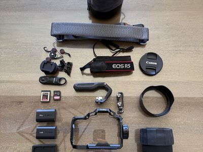 Canon R5 w/ lens and extras