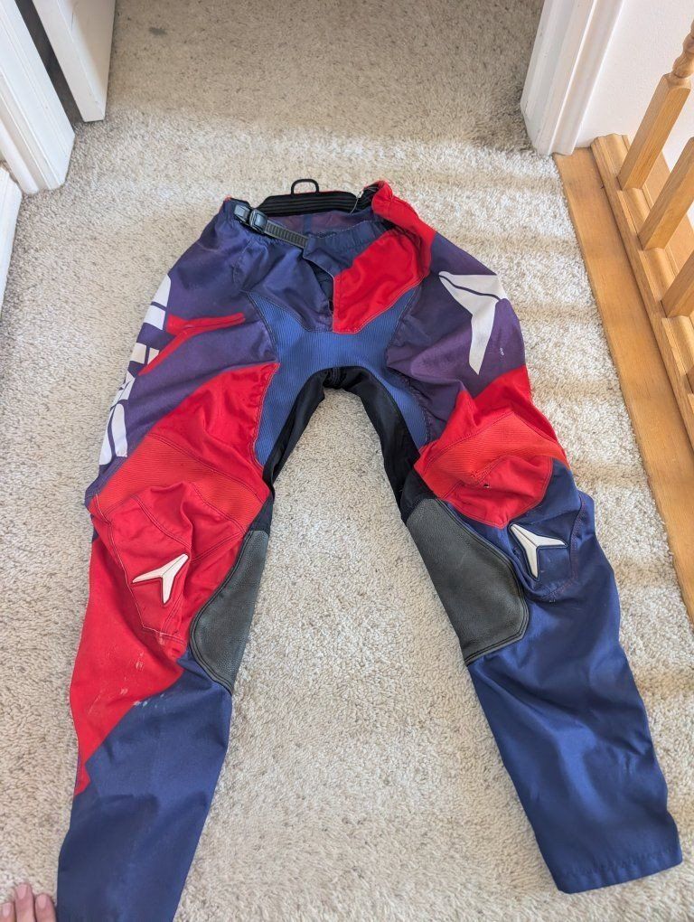 Alias Motocross Pants Size 32 MX Riding Gear (2 Pairs) 35 for both.
