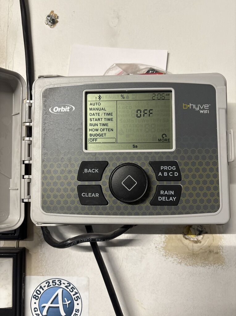 Orbit Indoor/Outdoor SprinklerWiFi  timer