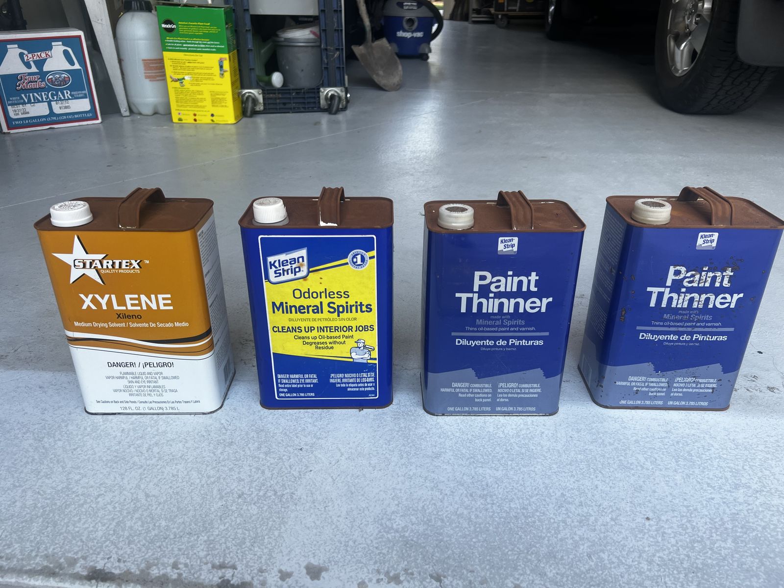 Solvents for Sale - Paint Thinner, Odorless Mineral Spirits & Xylene