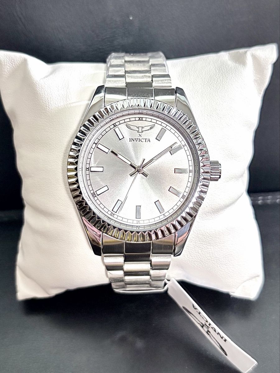 Invicta Specialty 69013 Men's Watch - 40mm, Steel New In Box Silver Dial