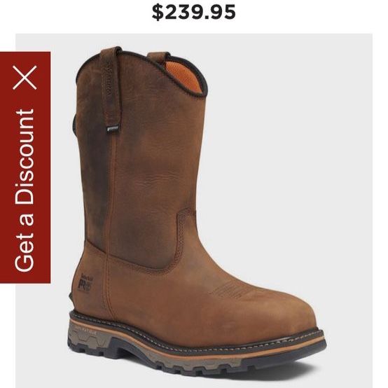 New Timberland slip on boots w/ boa tighten system