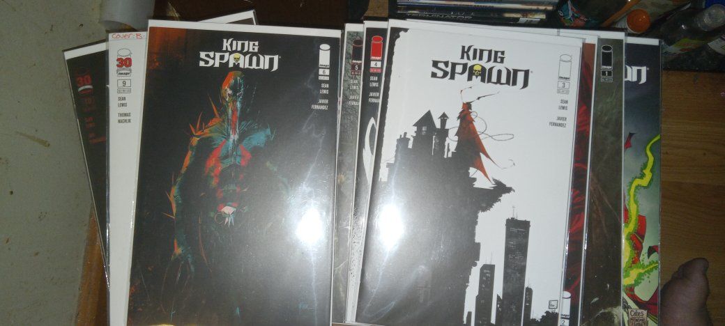 King Spawn comic book lot