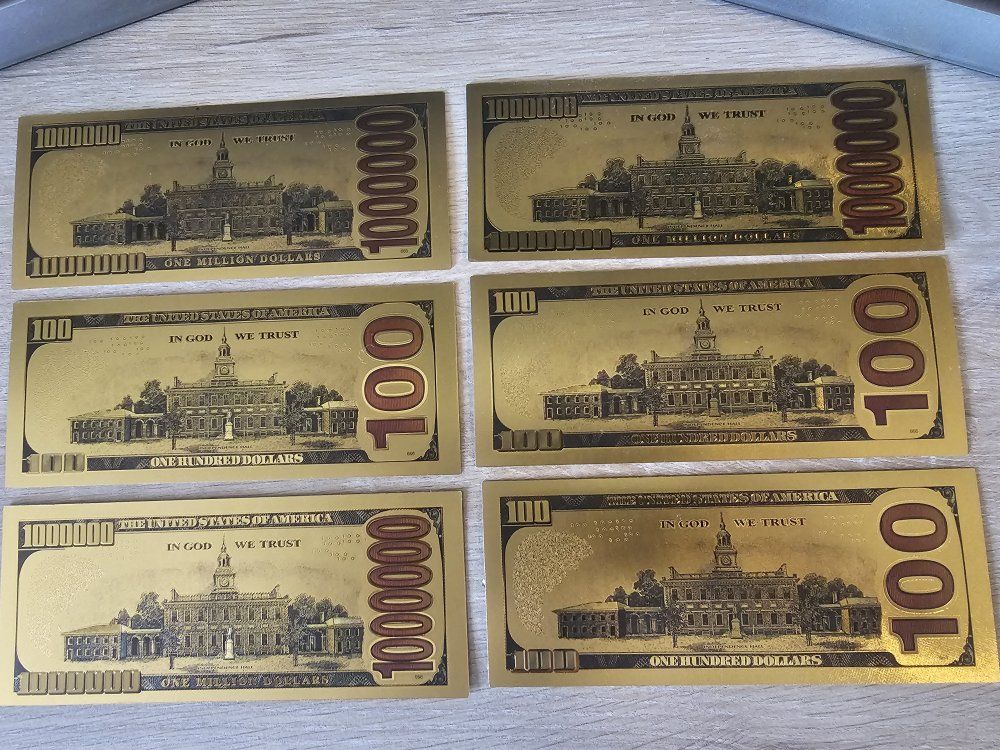 KOBE 24K GOLD FOIL CARDS.. 6 PACK