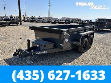 5x10 Lamar DS Dump Trailer - 18" Sides - 7K GVWR -